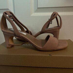 Matt & Nat Elodie Nude Vegan Suede Heels Women's US Size 6